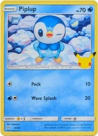 Piplup 020/25 - Promo