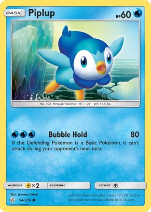 Piplup 054 - Common