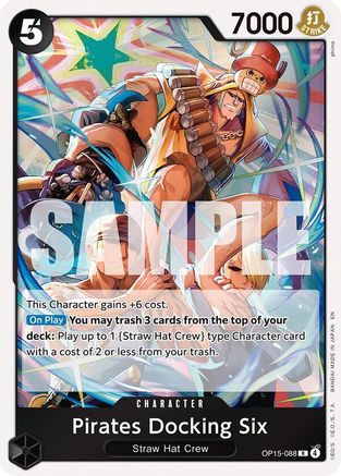 Pirates Docking Six (OP15-088) - Rare