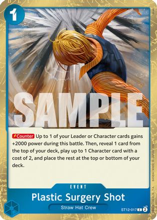 Plastic Surgery Shot - ST12-017 (Pirate Foil) (ST12-017) - Common