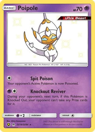 Poipole SV19 - Holofoil - Shiny Holo Rare