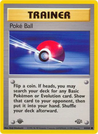 Poke Ball 064 - 1st Edition - Common