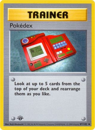 Pokedex 087  - 1st Edition - Uncommon