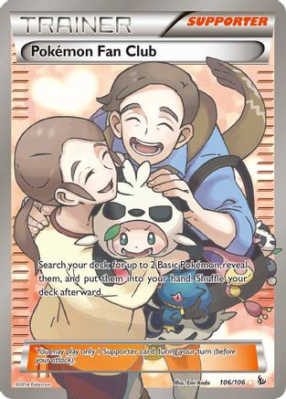 Pokemon Fan Club (106 Full Art) (106 Full Art) 106 - Holofoil - Ultra Rare