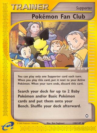 Pokemon Fan Club 130 - Uncommon