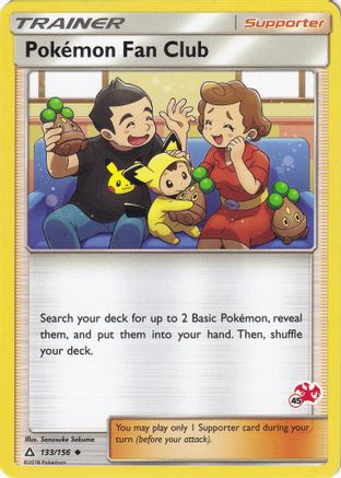 Pokemon Fan Club - 133/156 (#45 Charizard Stamped)/156 - Promo