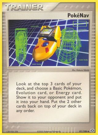 Pokenav - Reverse Holofoil - Uncommon