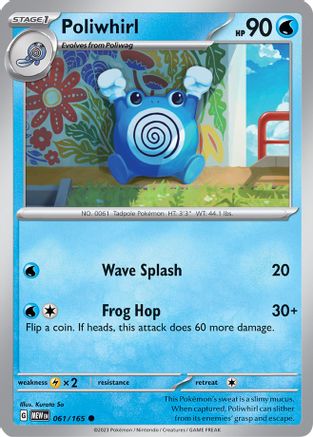 Poliwhirl 061/165 - Common