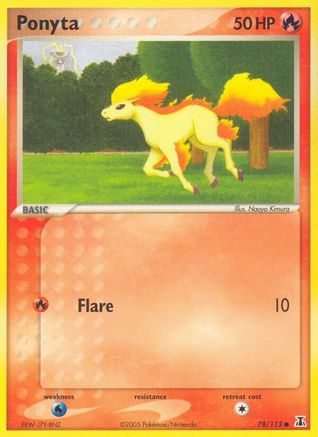 Ponyta - Reverse Holofoil - Common