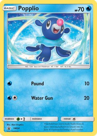 Popplio - SM24 - Holofoil - Promo