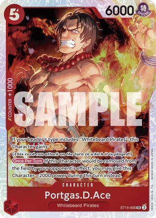 Portgas.D.Ace (ST15-005) - Super Rare