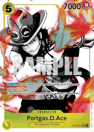 Portgas.D.Ace (011) (Parallel) (ST13-011) - Super Rare