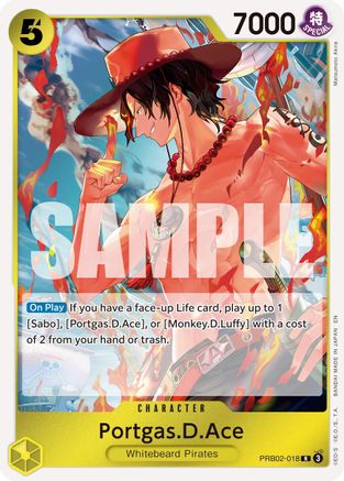 Portgas.D.Ace - PRB02-018 (PRB02-018) - Rare
