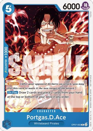 Portgas.D.Ace (Tournament Pack 2024 Oct.-Dec.) (OP07-053) - Rare