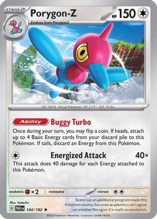 Porygon-Z 144 - Holofoil - Rare