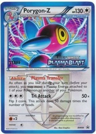 Porygon-Z (Team Plasma) - BW84 (Prerelease) [Staff]  - Holofoil - Promo
