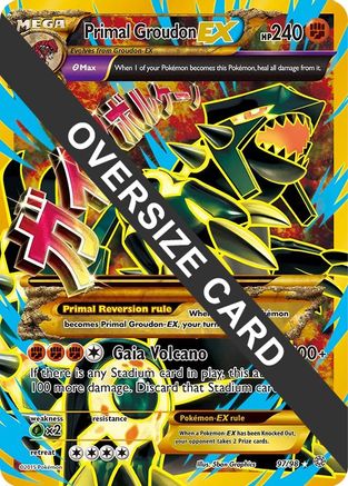 Primal Groudon EX - 97/98/98 - Holofoil - Promo