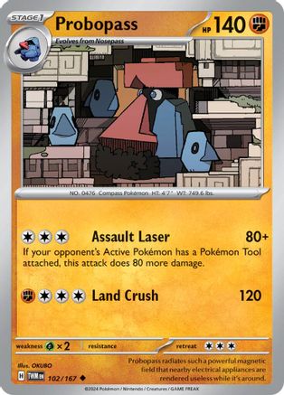 Probopass 102/167  - Uncommon