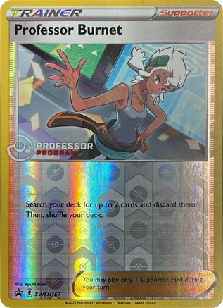 Professor Burnet - SWSH167 (2021) - Reverse Holofoil - Promo