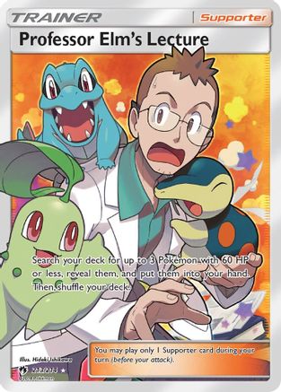 Professor Elm's Lecture (Full Art) - Holofoil - Ultra Rare