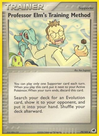 Professor Elm's Training Method 079 - Reverse Holofoil - Uncommon