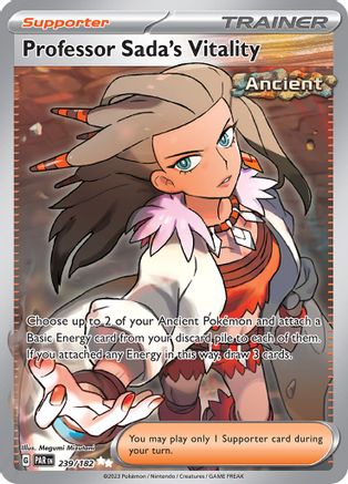 Professor Sada's Vitality 239/182 - Holofoil - Ultra Rare