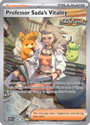 Professor Sada's Vitality 256/182 - Holofoil - Special Illustration Rare