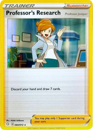 Professor's Research (Holofoil) 060/072 - Holofoil - Holo Rare