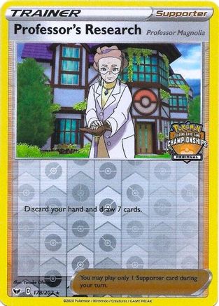 Professor's Research - 178/202 (Regional Championships)/202 - Reverse Holofoil - Promo