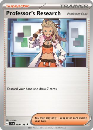 Professor's Research 189/198  - Rare