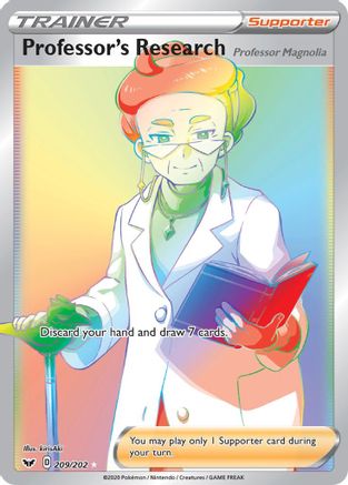 Professor's Research (Secret) 209 - Holofoil - Secret Rare