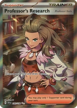 Professor's Research 240/198 - Holofoil - Ultra Rare