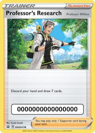 Professor's Research (with Pokemon Go Code) SWSH178 - Promo