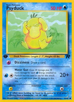 Psyduck 065 - 1st Edition - Common