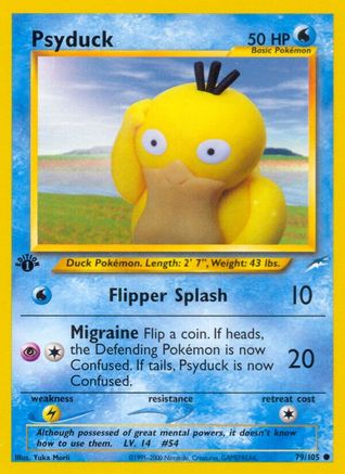 Psyduck 079 - 1st Edition - Common