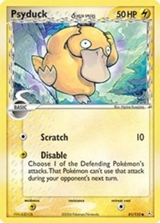 Psyduck (Delta Species) 081 - Reverse Holofoil - Common
