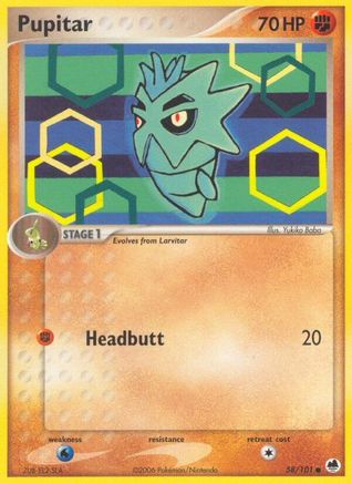 Pupitar 058/101 - Reverse Holofoil - Common