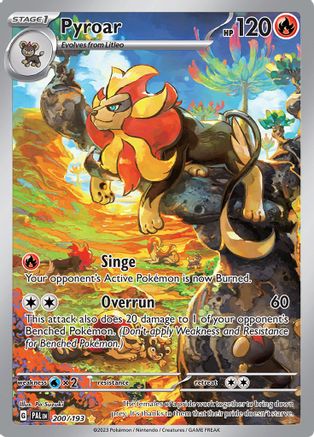 Pyroar 200/193 - Holofoil - Illustration Rare