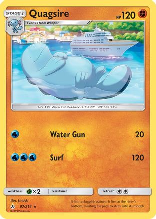 Quagsire 097 - Rare