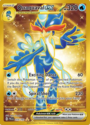 Quaquaval ex 273/193 - Holofoil - Hyper Rare