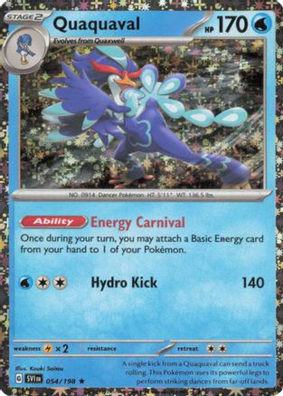 Quaquaval (Sparkle Holo) 054/198 - Holofoil - Promo