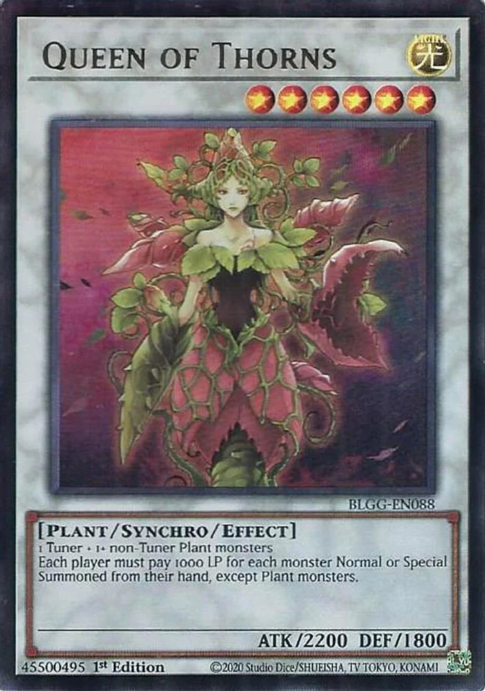 Queen of Thorns (BLGG-EN088) - Ultra Rare