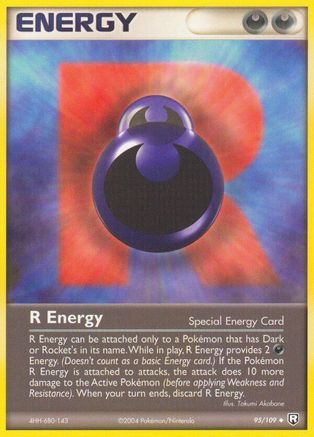 R Energy - Reverse Holofoil - Uncommon