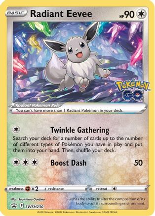Radiant Eevee SWSH230 - Holofoil - Promo