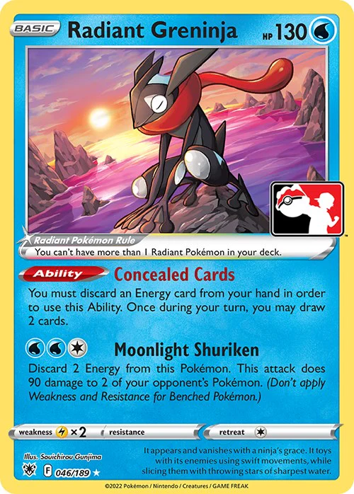 Radiant Greninja - Holofoil - Radiant Rare - Image 16