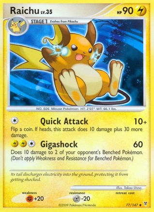Raichu - Uncommon