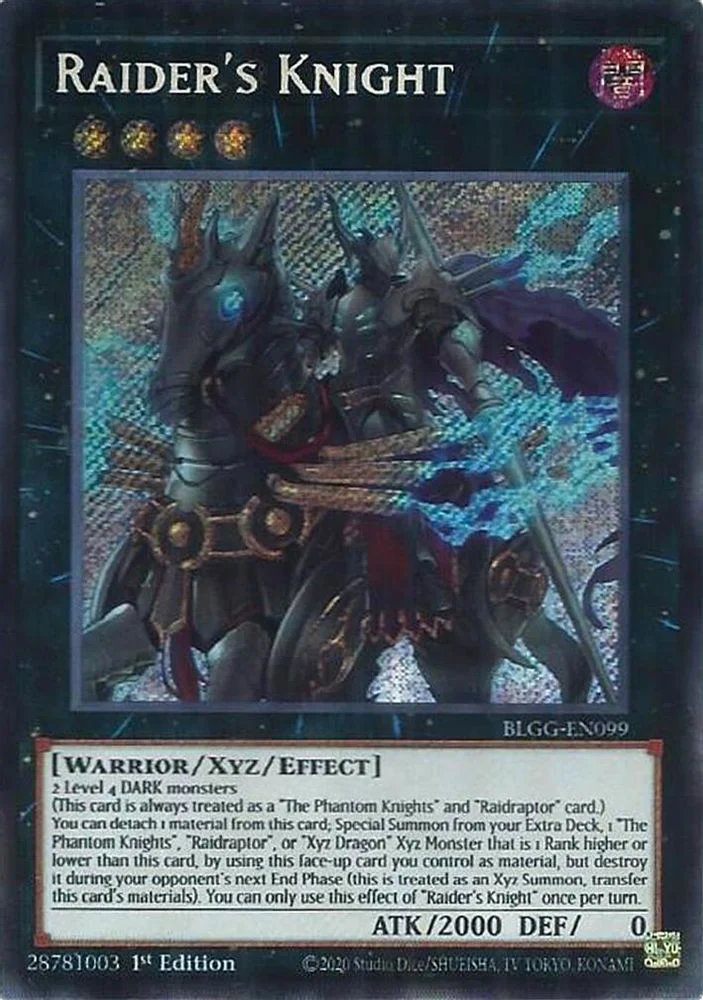 Raider's Knight (BLGG-EN099) - Secret Rare