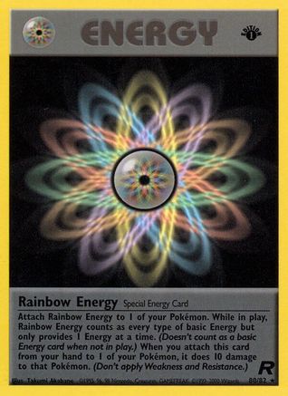 Rainbow Energy (80) (80) 080 - 1st Edition - Rare