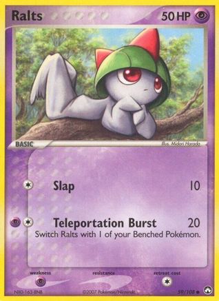 Ralts 059 - Reverse Holofoil - Common