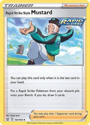 Rapid Strike Style Mustard 132 - Uncommon